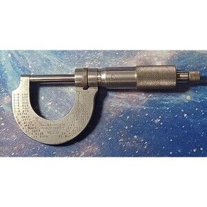 Starrett No. 231 0-1" 0.0001" Micrometer Machinist Tool